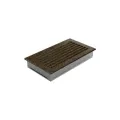 KRATKI KRATKA KOMINKOWA FRESH CZARNO-ZŁOTA 170X300 MM