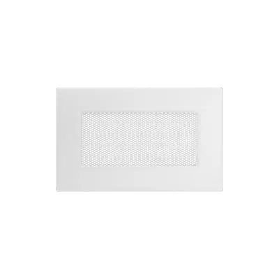 KRATKI KRATKA KOMINKOWA PROSTOKĄTNA BIAŁA 110X170 MM