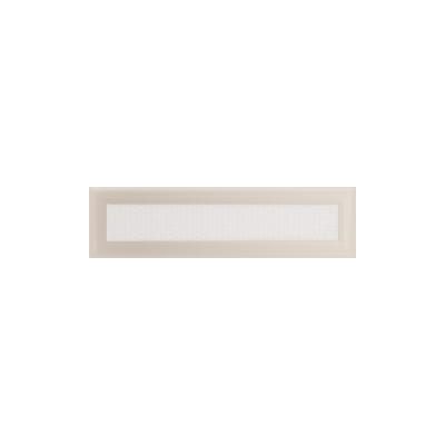 KRATKI KRATKA KOMINKOWA OSKAR KREMOWA 110X420 MM