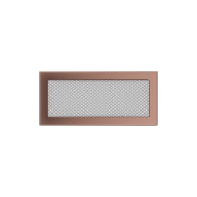 KRATKI KRATKA KOMINKOWA PROSTOKĄTNA MIEDŹ GALWANICZNA 170X370 MM