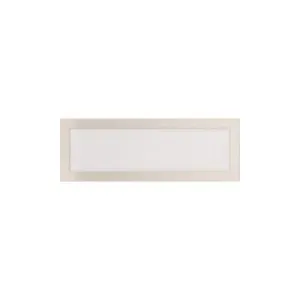 KRATKI KRATKA KOMINKOWA PROSTOKĄTNA KREMOWA 170X490 MM