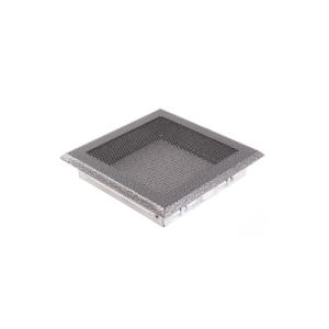 KRATKA KOMINKOWA STARE SREBRO 16x16CM