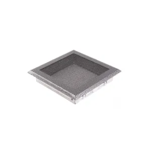 KRATKA KOMINKOWA STARE SREBRO 16x16CM