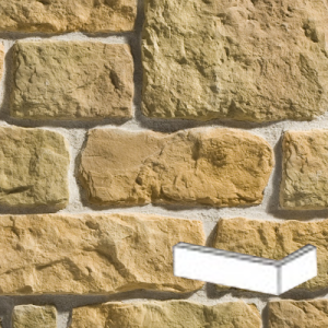 STEGU KAMIEŃ DEKORACYJNY PŁYTKA KĄTOWA CALABRIA 1 MOCCA 100-300x70-270x10-20MM OP.1,7MB 20/22SZT.