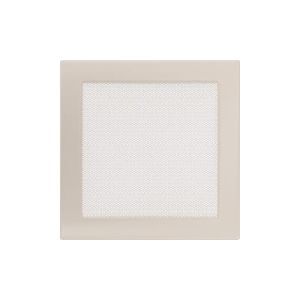 KRATKI KRATKA KOMINKOWA PROSTOKĄTNA KREMOWA 220X220 MM