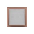 KRATKI KRATKA KOMINKOWA OSKAR MIEDZIANA 220X220 MM