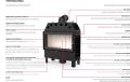 DEFRO HOME WKŁAD KOMINKOWY STALOWY PRIMA SM GILOTYNA 10kW
