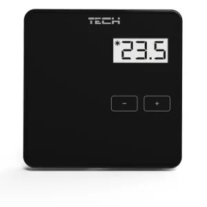 TECH REGULATOR POKOJOWY DWUSTANOWY  ST-294 V1 PRZEWODOWY  CZARNY