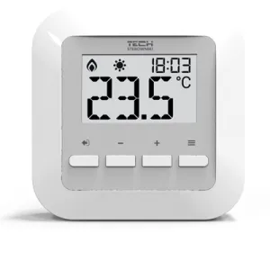 TECH REGULATOR POKOJOWY DWUSTANOWY  ST-295 V3 PRZEWODOWY