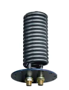 GALMET WĘŻOWNICA MIEDZIANA CYNOWANA 1,8 m2 Z EMALIOWANĄ POKRYWĄ FI = 280 mm ORAZ USZCZELKĄ 40-501118