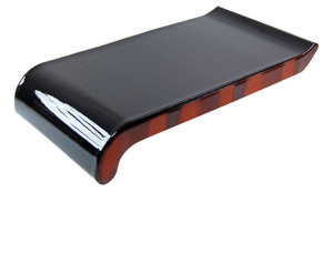 ZCB PARAPET KLINKIEROWY TYP S SZKLIWIONY CZARNY BRĄZ 270x105x15 MM