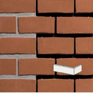 PŁYTKA KĄTOWA ORANJEROOD DF 210x100x65x20 MM RĘCZNIE FORMOWANA ENGELS