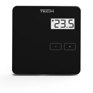 TECH REGULATOR POKOJOWY BEZPRZEWODOWY R-8B CZARNY