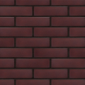 KING KLINKER KARMAZYNOWA WYSPA PŁYTKA 65x250x10 MM