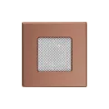 KRATKI KRATKA KOMINKOWA PROSTOKĄTNA MIEDŹ GALWANICZNA 110X110 MM