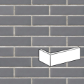 KING KLINKER MGLISTY PORANEK PŁYTKA KĄTOWA 250/120x65x10 MM