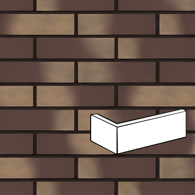 KING KLINKER ZŁOTA JESIEŃ PŁYTKA KĄTOWA 250/120x65x10 MM
