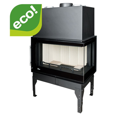 WKŁAD KOMINKOWYU UNIFLAM 860 EVO PBS GIĘTA PRAWA BOCZNA SZYBA ref. 260-182-GS