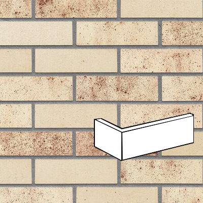 KING KLINKER SUMMERIAN CITY PŁYTKA KĄTOWA NF 240/115X71X14 MM