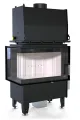 DEFRO HOME WKŁAD KOMINKOWY STALOWY RIVA SM BL BOCZNY LEWY SHORT 16kW