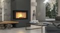 DEFRO HOME WKŁAD KOMINKOWY STALOWY RIVA SM BL BOCZNY LEWY SHORT 16kW