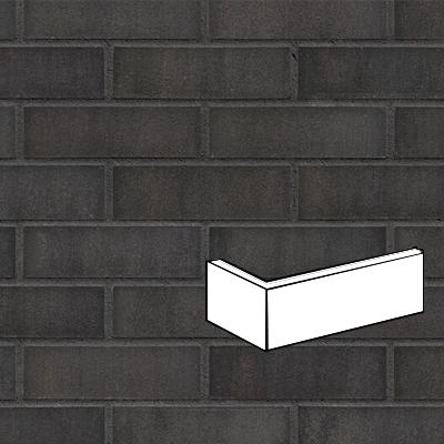 KING KLINKER IRON ROCK PŁYTKA KĄTOWA NF 240/115X71X14 MM