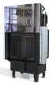 DEFRO WKŁAD KOMINKOWY STALOWY NAVI SM 14kW GILOTYNA CZARNY CERAMITON