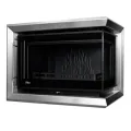 Rama dekoracyjna inox do wkładu UNIFLAM 850 PRESTIGE boczna szyba ref. R-UNIP850-BS-I 1.png