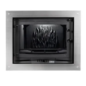 UNIFLAM RAMA DEKORACYJNA INOX DO WKŁADÓW UNIFLAM, INVICTA SERII 700 REF. R-UNI700-I