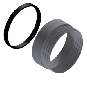 HEWALEX ŁĄCZNIK PRZEWODU ELASTYCZNEGO FI 160 MM 90.00.05