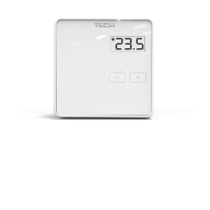 TECH REGULATOR POKOJOWY PRZEWODOWY R-9 B BIAŁY