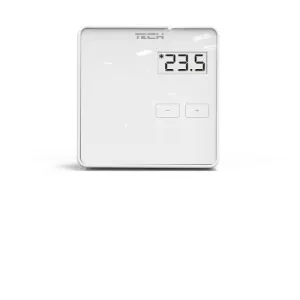 TECH REGULATOR POKOJOWY PRZEWODOWY R-9 B BIAŁY