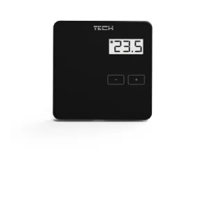 TECH REGULATOR POKOJOWY PRZEWODOWY R-9 B CZARNY