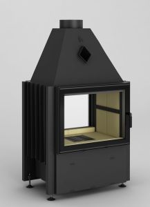 HAJDUK WKŁAD KOMINKOWY VOLCANO FDT 11kW 510