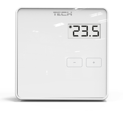 TECH REGULATOR POKOJOWY PRZEWODOWY R-10B BIAŁY