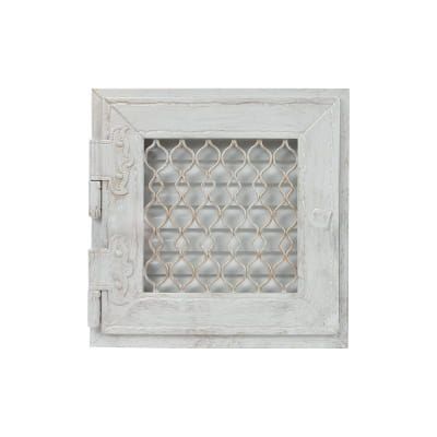 KRATKI KRATKA KOMINKOWA RETRO BIAŁA POJEDYNCZA WYCIĄGANA 22