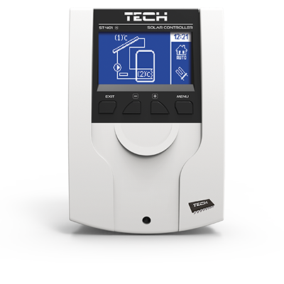 TECH STEROWNIK DO INSTALACJI SOLARNYCH ST-401N