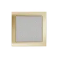 KRATKI KRATKA KOMINKOWA PROSTOKĄTNA POZŁACANA 220X220 MM