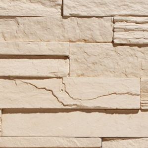 STEGU KAMIEŃ DEKORACYJNY PŁYTKA CRETA  1 CREAM 50x20CM  OPK.1M2