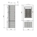 Piec wolno stojący INVICTA ARGOS antracyt ref. 9151-44 SCHEMAT.png