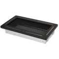 Kratka kominkowa TREND 10x20cm czarny mat.png