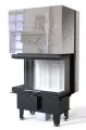 DEFRO HOME WKŁAD KOMINKOWY STALOWY PRIMA SM C GILOTYNA 3-SZYBY 10KW