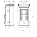 Piec wolno stojący INVICTA CASSINE antracyt ref. 6147-44 schemat.png