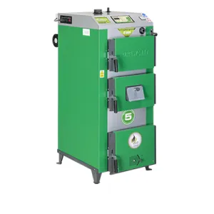 DREWMET KOCIOŁ ZASYPOWY UNI DS 13KW 5 KLASA ECODESIGN Z WENTYLATOREM I STEROWNIKIEM