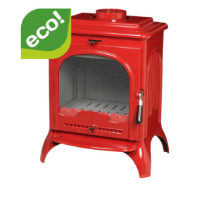 INVICTA PIEC WOLNO STOJĄCY SEVILLE 2 CZERWONA EMALIA REF. 6192-47