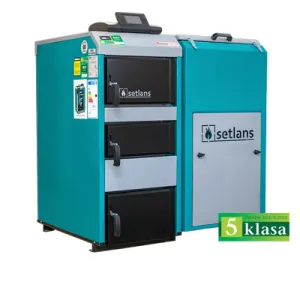 SETLANS KOCIOŁ 5 KLASY EKO 5 NA WĘGIEL GROSZEK 12KW PRAWY