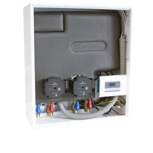 AFRISO ZESTAW SEPARACYJNY PRIMOBOX AHB 620 W SZAFCE, 2 POMPY GRUNDFOS UPM3 AUTO 76 620 00
