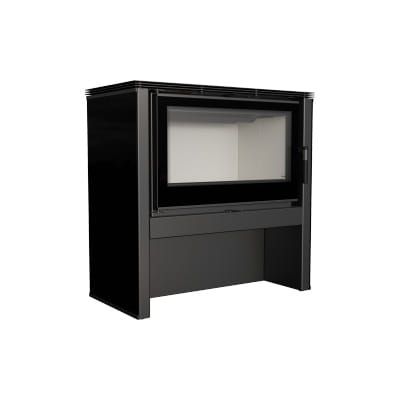 KRATKI PIEC WOLNOSTOJĄCY JUNO 12 CZARNY