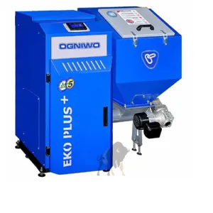 OGNIWO KOCIOŁ EKO PLUS+ 16 KW PODAJNIK PRAWY
