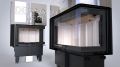 DEFRO HOME WKŁAD KOMINKOWY STALOWY INTRA SM BP SLIM GILOTYNA 6kW BOCZNY PRAWY